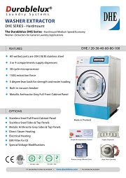 DURABLELUX MESIN WASHER EXTRACTOR LAUNDRY