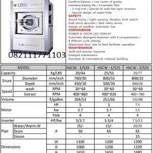 PAROS WASHER EXTRACTOR